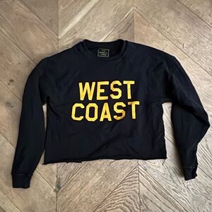Retrobrand Cropped Sweatshirt